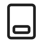 Document Footer SVG Icon